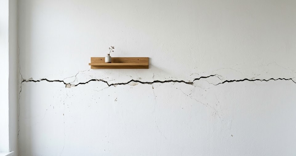 Horizontal Cracks in walls