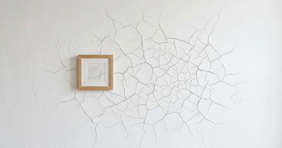 Map or Spider Web Cracks in walls