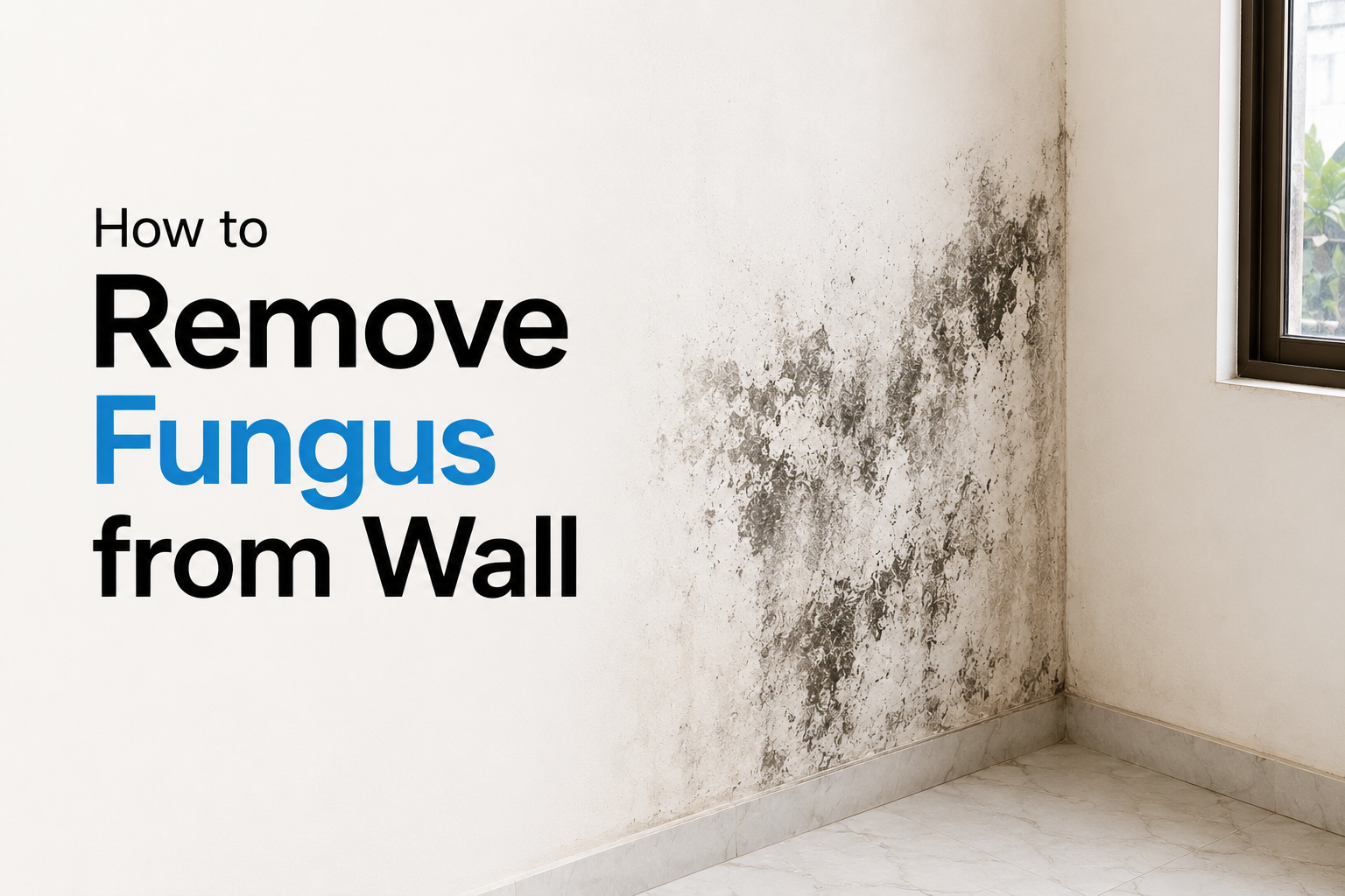 How to Remove Fungus from Wall