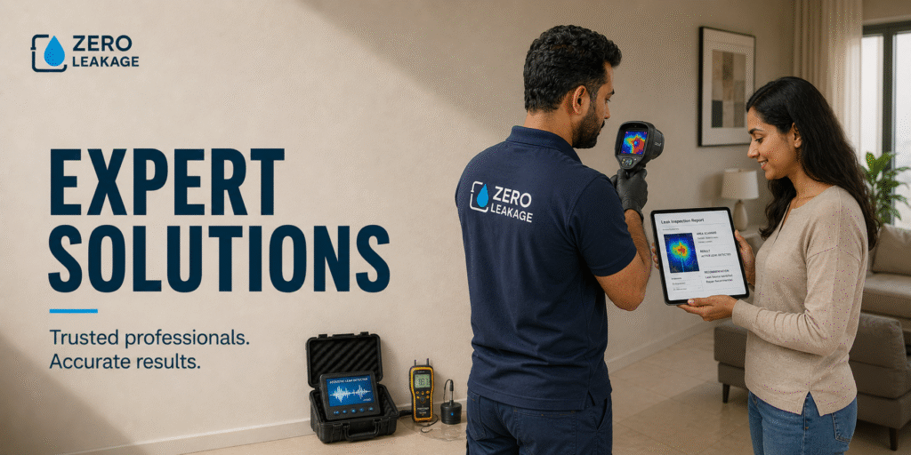 Professional Hidden Water Leakage Detection: Advanced Technology